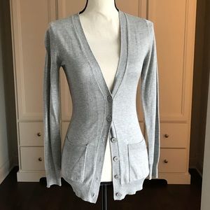 Banana Republic Grey Cardigan XS